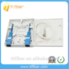 ftth 2 port mini fiber optic terminal box for network